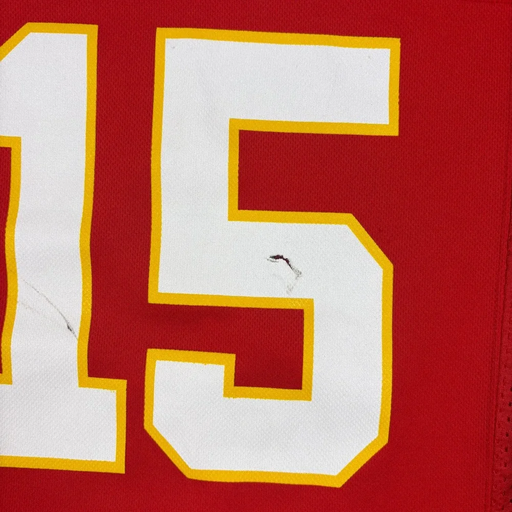 NFL Team Apparel Patrick Mahomes Kansas City Chiefs Jersey Youth Medium Red 15